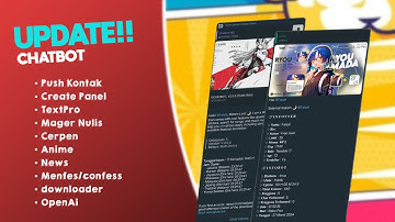 Update!! Script Bot WhatsApp Terbaru | Pairing Code Tanpa Harus Scan | Fitur Lengkap | All-Support
