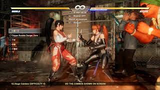 Dead or Alive 6 - Momiji Combo Challenges