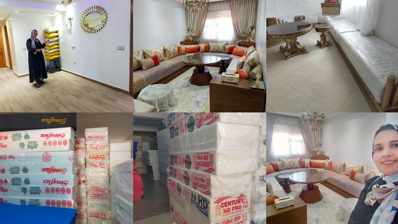 بغيتي تاخدي البونج وحايرة🤔أحسن بونج تفرشي بيه صالونك😍جولة  فصالون #تدبير_البيت_مع_فاطمة_الزهراء#