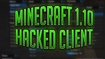 How to get a Hacked Client for Minecraft 1.11 and up!