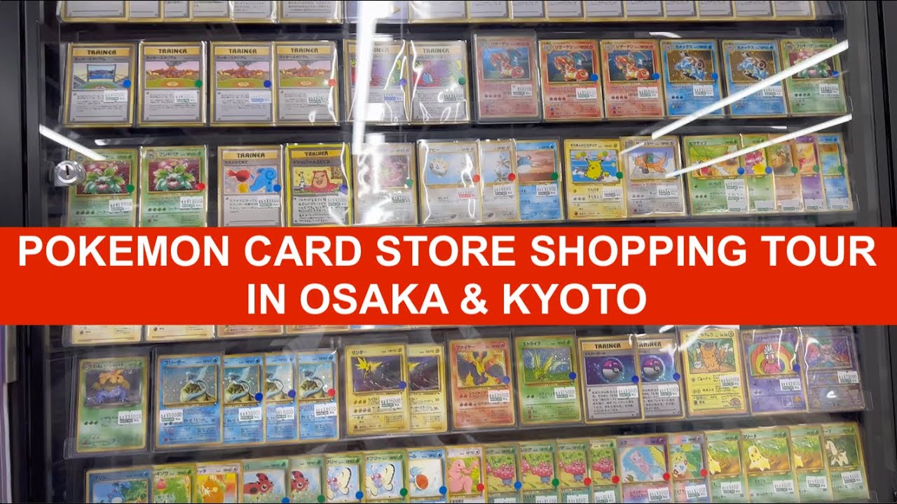 WHY THIS Kyoto's Pokemon Center IS THE BEST! - Super Rare and Limited  Editions In Japan 