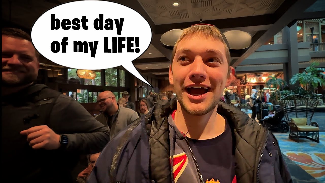 Homeless Man Goes to Disney!!!