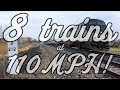 A Day on Amtrak's 110 MPH Michigan Line: All 8 Trains