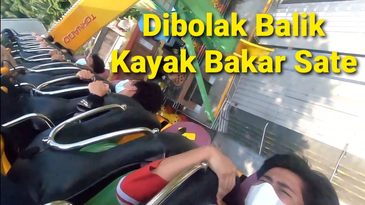 Tornado Dufan.. Naik Wahana Ini Rileks Ajah Yah Biar Perut Dan Kepala Tidak Kram Dunia Fantasi 2021