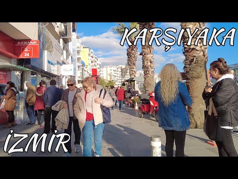 A Walk in the Heart of İzmir Karşıyaka: A Journey to Turkey in 4K