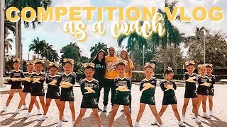 CHEER COMPETITION VLOG AS A COACH