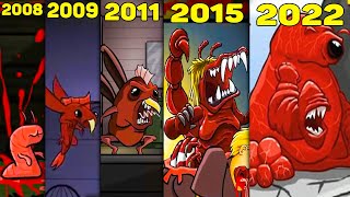 All Visitor Evolutions In All The Visitor Games 2008-2022
