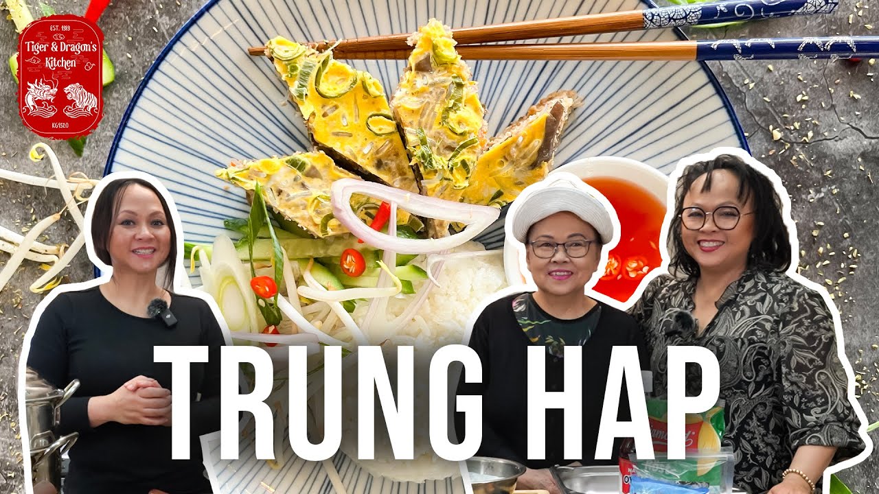 Trung Hap | Vietnamese Egg Loaf | Gedämpfter Eierbraten