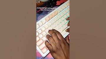 Aula F99 Mechanical Keyboard #asmr #asmrsounds #gamingkeyboard