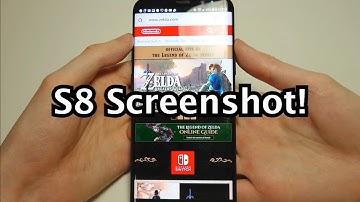 How to Screenshot on Samsung Galaxy S8 / S8+!