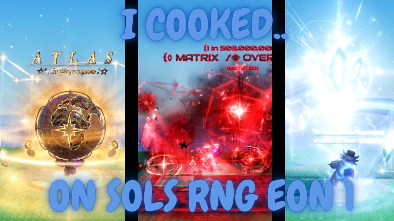 I COOKED ON SOLS RNG EON 1! - YouTube