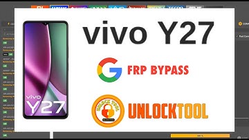 Vivo Y27 FRP Unlock Tool