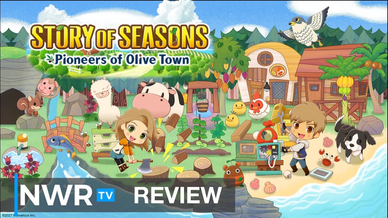 Full Harvest Moon or Falling Star? - Story of Seasons: Pioneers of Olive Town (Switch) Review (Video Game Video Review)