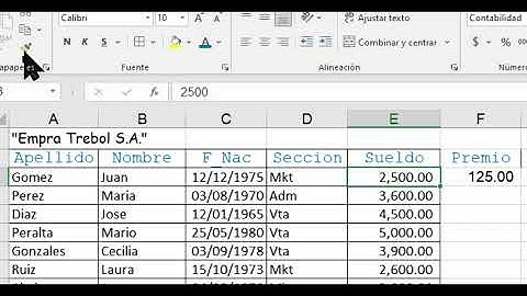 Ejercicio Práctico 2 de Excel