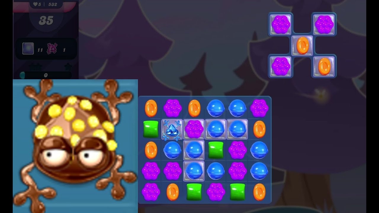 Candy Crush Saga Level 532 - YouTube
