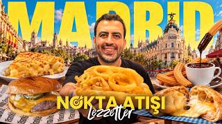 Spot-On Flavors in Madrid #1 | Calamari Sandwich, Empanada, Tortilla, Cheeseburger and Churros