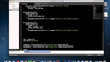 Python PyCrypto GUI App Part 3