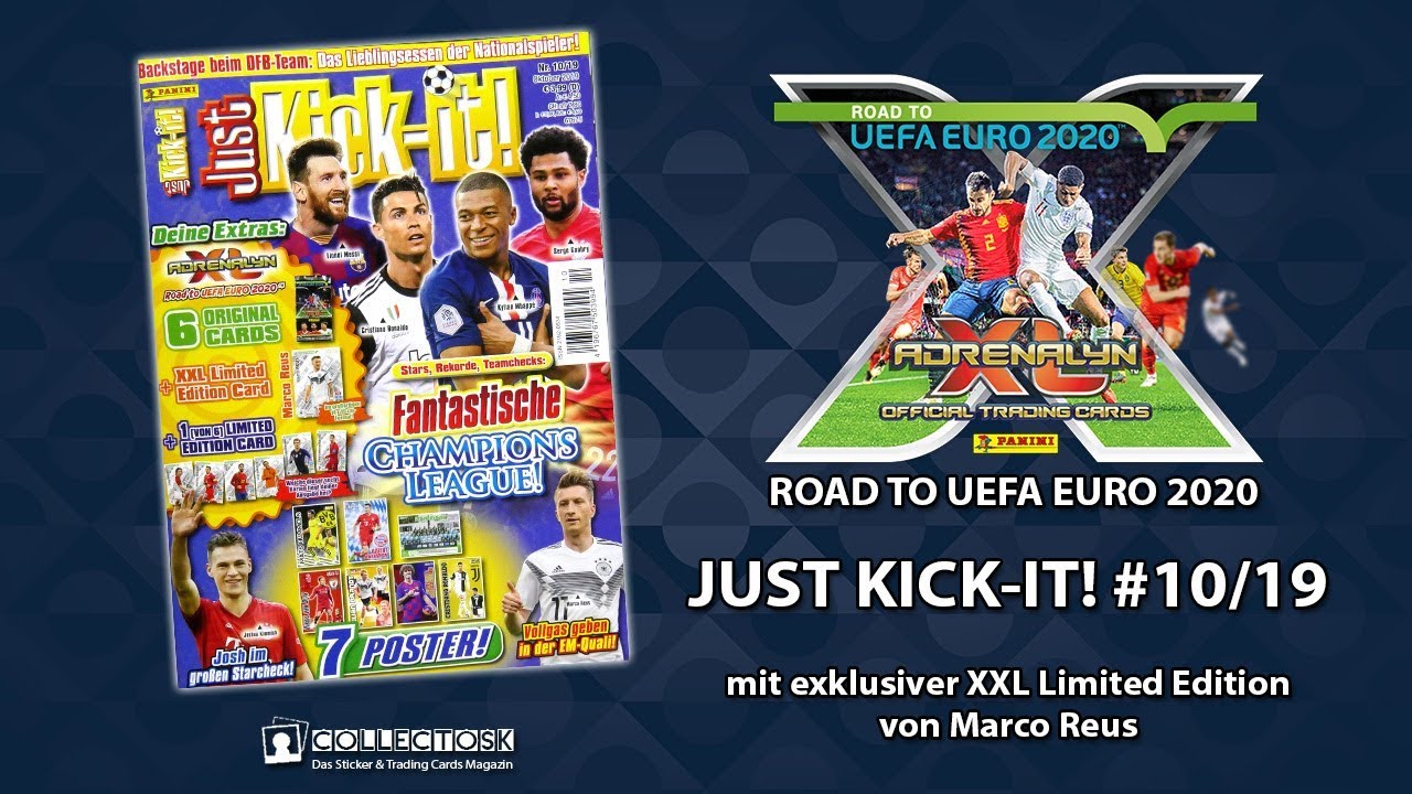 LIMITED CARDS ...READ DESCRIPTION!!! Panini Magazine JUST KICK-IT !