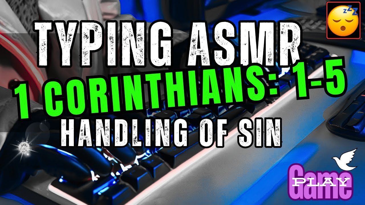 ASMR Bible Study: Typing Bible Verses for Beginners to Relax on [Creamy Keyboard ASMR]