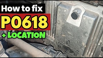 P0618 | P0618 Alternative Fuel Control Module KAM Error | code p0618 | p0618 obd2