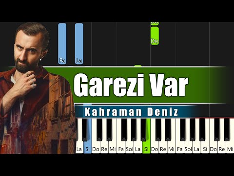 Kahraman Deniz - Garezi Var - Piyano İle Nasıl Çalınır