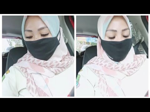 Cewek jilbab cantik wik wik wik,jalan jalan sore