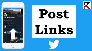 How To Post  Links In A Tweet Twitter App