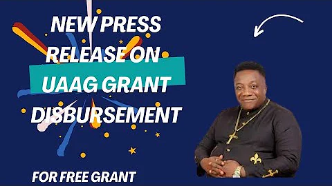 UAAG: GRANT DISBURSEMENT R'AINS | SEE DETAILS  | SHARE WIDELY 