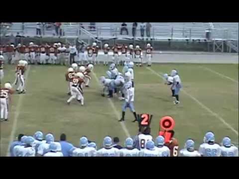 Newsome Wolves JV Football vs Lennard Longhorns HI...