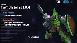 SD Gundam G Gen Eternal Event: MS Gundam Side Story: The Blue Destiny Stage-6 The Truth Behind EXAM