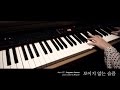 AION OST 보이지 않는 슬픔 Forgotten Sorrow Piano Cover 피아노 커버