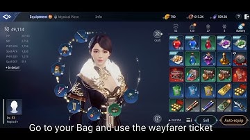 How to use wayfarer travel Mir4