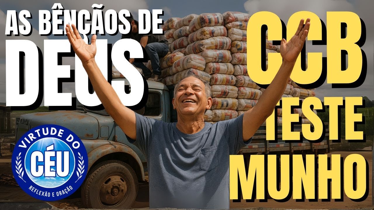 🙏TESTEMUNHO CCB: AS BENÇÃOS DE DEUS! #ccb #hinoscc #testemunhoccb #testemunhosccb #testemunhoccb