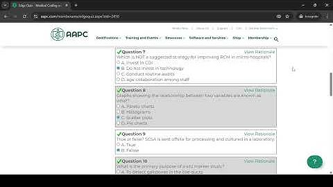AAPC Magazine CEU Quiz Answers (August 2025) - Medical Coding