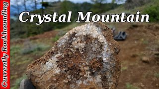 Crystal Lined Geodes // Rockhounding in the Mountains of Central Washington