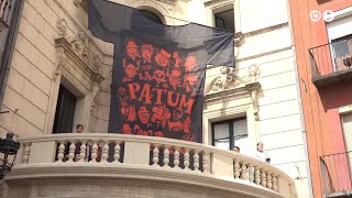 Cent músics estrenen la samarreta de La Patum
