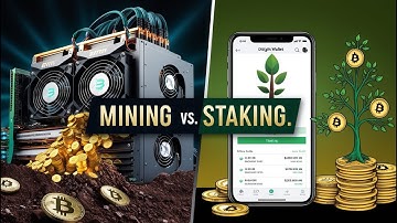 Crypto Mining vs. Staking: What