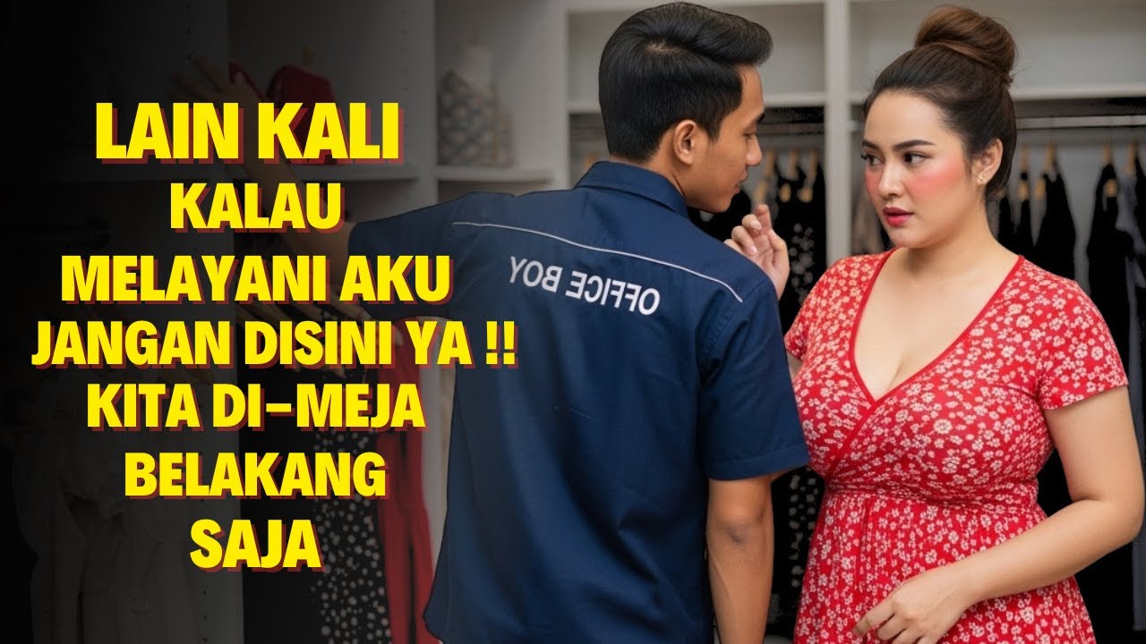 KISAH SEORANG JANDA KAYA RAYA BAIK HATI MENOLONG OFFICE BOY GANTENG DAN INGIN DI LAYANI SETIAP HARI!