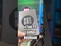 XTOOL F2 LEATHER NOTEBOOK. #diy #xtool #laserengraving #fun