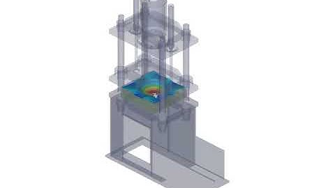 [태성에스엔이 Ansys Motion / 시뮬레이션 영상] Press Machine