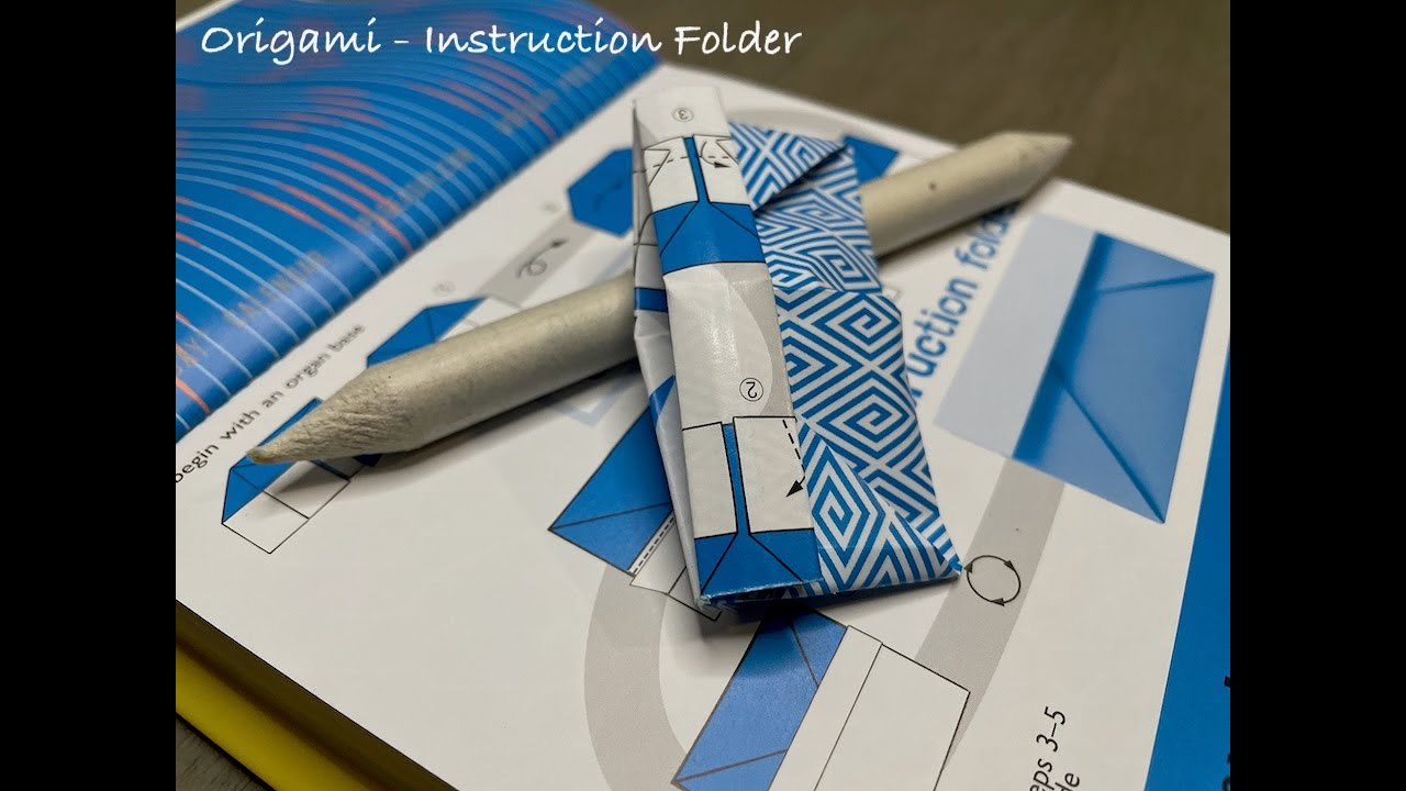 Changing View Handicraft - Origami Instruction Folder - YouTube
