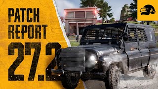 Patch Report 27.2 | PUBG: BATTLEGROUNDS DE