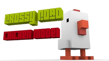 Crossy Road Chicken Model For Blender
