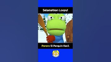 Pororo cerita | Selamatkan Loopy! | #Bahasaindonesia #shorts #forkids