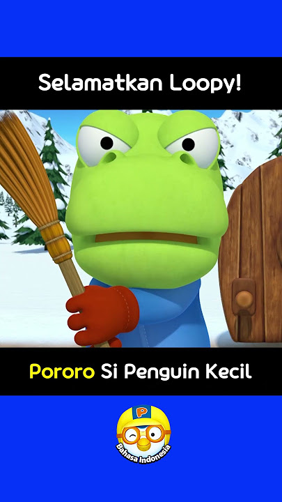 Pororo cerita | Selamatkan Loopy! | #Bahasaindonesia #shorts #forkids