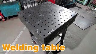 DIY 용접 테이블 / 멀티 지그용 용접 테이블 / welding table by 철공TV - Ironworker 7,267 views 4 years ago 12 minutes, 19 seconds