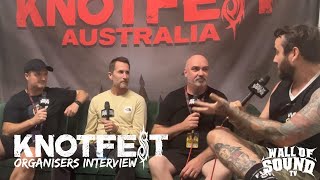 Knotfest Australia Organisers Interview // Wall Of Sound