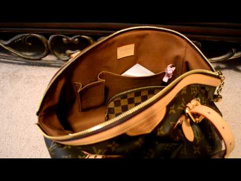 Louis Vuitton Tivoli GM Handbag Monogram Canvas Brown