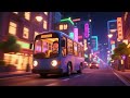 Nachtbus Stadtlichter 🚌🌃💤 | Sanftes Kinderlied &amp; Einschlafmusik