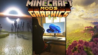 TOP 10 Minecraft Graphics Mods OF ALL TIME | 1.20.4 / 1.18.2